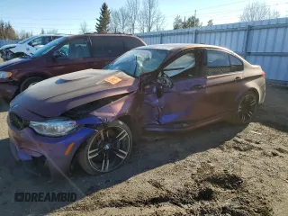 2016 BMW M3 with VIN WBS8M9C57G5D30780, listed as a Copart auction lot 49214095 with Not provided miles and Non repairable. Bid and sale history available at DreamBid. Image 1.