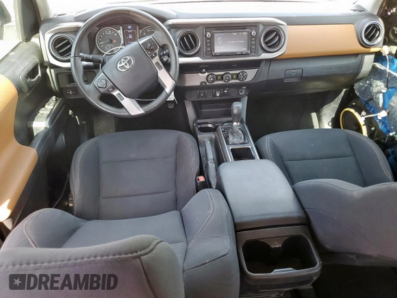 2019 Toyota Tacoma SR5 with VIN 5TFAZ5CN5KX085412, listed as a Copart auction lot 61011315 with 46,384 mi miles and Salvage title. Bid and sale history available at DreamBid. Image 8.