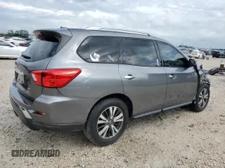 2017 Nissan Pathfinder SL with VIN 5N1DR2MM2HC698035, listed as a Copart auction lot 53912965 with 116,704 mi miles and Salvage title. Bid and sale history available at DreamBid. Image 3.