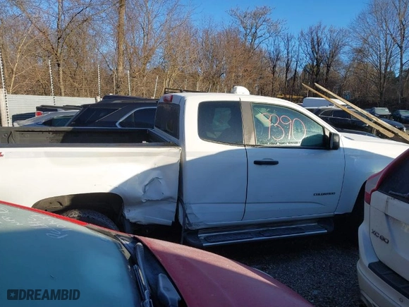 2019 Chevrolet Colorado 4WD Work Truck with VIN 1GCHTBEN2K1151283, listed as a IAAI auction lot 41779390 with 55,790 mi miles. Bid and sale history available at carsss.com. Image 12.