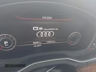 2018 Audi Q5 Premium Plus with VIN WA1BNAFY3J2044961, listed as a IAAI auction lot 41720171 with 98,481 mi miles. Bid and sale history available at carsss.com. Image 7.