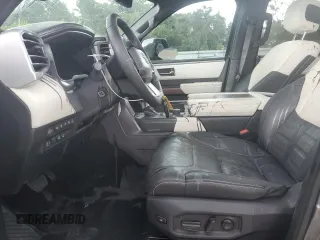2022 Toyota Tundra Capstone Hybrid with VIN 5TFVC5DB7NX006902, listed as a Copart auction lot 66089944 with 56,131 mi miles and Salvage title. Bid and sale history available at DreamBid. Image 7.