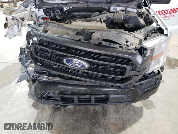2022 Ford F-150 XL with VIN 1FTMF1CB5NKD27458, listed as a Copart auction lot 79008214 with 68,034 mi miles and Salvage Title. Bid and sale history available at carsss.com. Image 11.