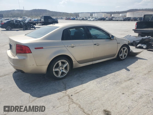 2006 Acura TL with VIN 19UUA66226A035850, listed as a Copart auction lot 51010495 with 0 mi miles and Salvage Title. Bid and sale history available at carsss.com. Image 3.
