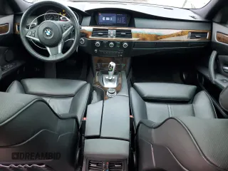 2009 BMW 5 Series 550i with VIN WBANW53529CT55446, listed as a Copart auction lot 78631374 with 125,375 mi miles and Salvage Title. Bid and sale history available at carsss.com. Image 8.