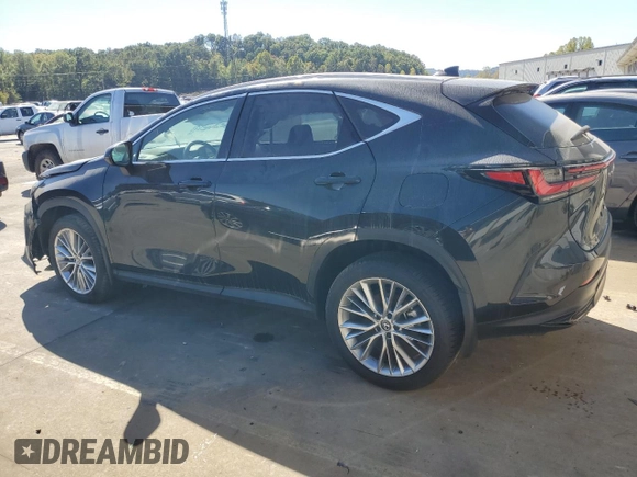 2024 Lexus NX 350 Luxury with VIN 2T2HGCEZ2RC039677, listed as a Copart auction lot 73091454 with 2,854 mi miles and Salvage title. Bid and sale history available at DreamBid. Image 2.