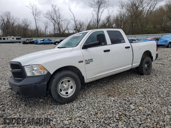 2021 Ram 1500 Tradesman with VIN 1C6RR7ST6MS567215, listed as a Copart auction lot 53361895 with 110,125 mi miles and Salvage title. Bid and sale history available at DreamBid. Image 1.
