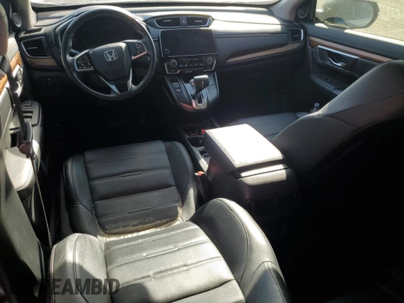 2017 Honda CR-V EX-L with VIN 5J6RW1H88HL000614, listed as a Copart auction lot 75193234 with Not Provided miles and Salvage Title. Bid and sale history available at DreamBid. Image 8.