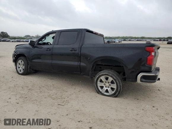 2022 Chevrolet Silverado 1500 LT with VIN 1GCPACEK3NZ571055, listed as a Copart auction lot 78841434 with 32,284 mi miles and Salvage Title. Bid and sale history available at carsss.com. Image 2.