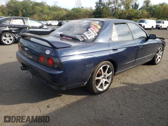 1989 Nissan Skyline z VIN HNR32002973, wystawiony jako Copart lot #73699504 z przebiegiem 72 824 mil mil oraz Szkoda całkowita • Salvage title. Historia ofert i sprzedaży dostępna na DreamBid. Obrazek 3.