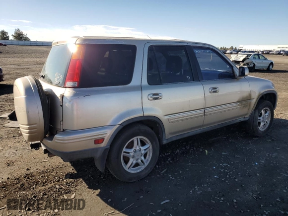 2000 Honda CR-V SE with VIN JHLRD1876YC033956, listed as a Copart auction lot 48017895 with 190,061 mi miles and Salvage Title. Bid and sale history available at carsss.com. Image 3.