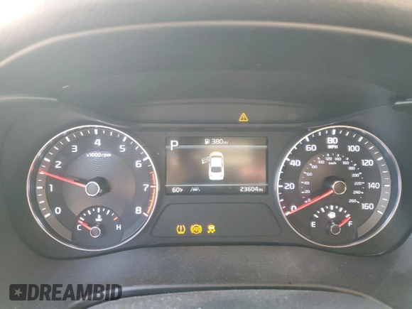 2022 Kia Forte LXS with VIN 3KPF24AD1NE496289, listed as a Copart auction lot 52029665 with 23,604 mi miles and Non Repairable. Bid and sale history available at DreamBid. Image 9.
