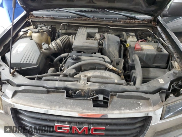 2005 GMC Canyon SLE Z85 with VIN 1GTCS196758223049, listed as a Copart auction lot 72267814 with 356,966 mi miles and Salvage Title. Bid and sale history available at carsss.com. Image 12.