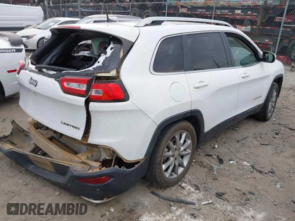 2018 Jeep Cherokee Limited with VIN 1C4PJLDB8JD620937, listed as a IAAI auction lot 42214704 with 172,090 mi miles and . Bid and sale history available at DreamBid. Image 4.
