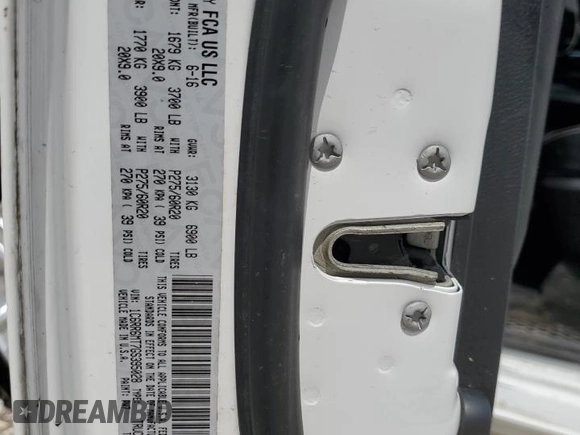 2016 Ram 1500 Sport z VIN 1C6RR6MT7GS395028, wystawiony jako Copart lot #54212885 z przebiegiem 141 195 mil mil oraz Szkoda całkowita • Salvage title. Historia ofert i sprzedaży dostępna na DreamBid. Obrazek 13.