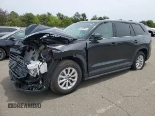 2024 Toyota Highlander XLE with VIN 5TDAAAB50RS049693, listed as a Copart auction lot 57590815 with 6,171 mi miles and Salvage title. Bid and sale history available at DreamBid. Image 1.