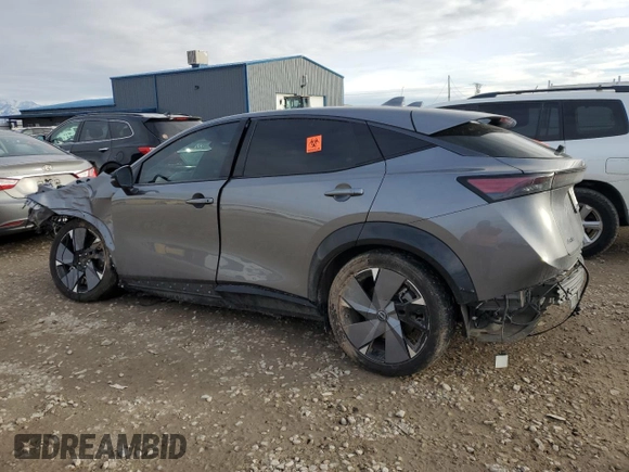 2023 Nissan ARIYA Platinum+ with VIN JN1DF0CD0PM704011, listed as a Copart auction lot 44853525 with Not provided miles and Salvage title. Bid and sale history available at DreamBid. Image 2.