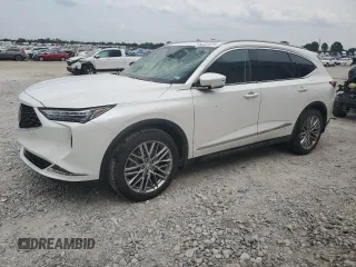 2023 Acura MDX Advance z VIN 5J8YE1H86PL026696, wystawiony jako Copart lot #59513475 z przebiegiem 31 940 mil mil oraz Szkoda całkowita • Salvage title. Historia ofert i sprzedaży dostępna na DreamBid. Obrazek 1.