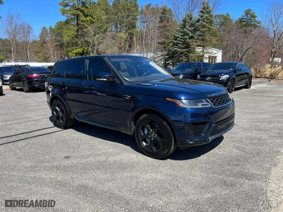 2020 Land Rover Range Rover Sport HSE with VIN SALWR2SU6LA882827, listed as a Copart auction lot 53401075 with 116,548 mi miles and Clean Title. Bid and sale history available at carsss.com. Image 2.