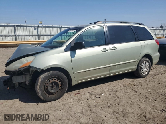 2006 Toyota Sienna CE with VIN 5TDZA23C16S439283, listed as a Copart auction lot 48818975 with 200,872 mi miles and Salvage Title. Bid and sale history available at carsss.com. Image 1.