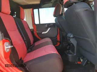 2016 Jeep Wrangler Unlimited Sahara with VIN 1C4HJWEG4GL186000, listed as a Copart auction lot 62554085 with 80,506 mi miles and Salvage title. Bid and sale history available at DreamBid. Image 11.