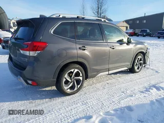 2023 Subaru Forester Touring with VIN JF2SKARC9PH550946, listed as a IAAI auction lot 41515345 with 1 mi miles. Bid and sale history available at carsss.com. Image 4.