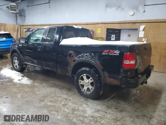 2005 Ford F-150 XLT with VIN 1FTPX14525NA72494, listed as a Copart auction lot 42921545 with 283,174 mi miles and Clean Title. Bid and sale history available at carsss.com. Image 2.