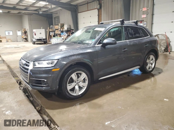 2019 Audi Q5 Prestige with VIN WA1CNAFYXK2079910, listed as a Copart auction lot 45003385 with 53,137 mi miles and Salvage Title. Bid and sale history available at carsss.com. Image 1.