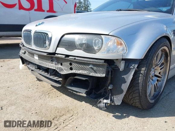 2002 BMW 3 Series M3 with VIN WBSBR934X2EX22768, listed as a IAAI auction lot 42124717 with 141,410 mi miles. Bid and sale history available at carsss.com. Image 6.