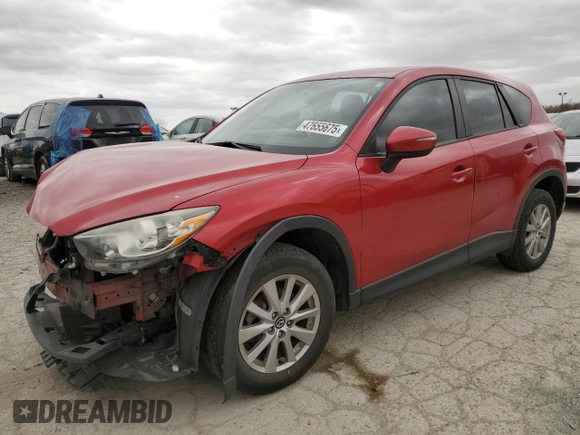 2016 Mazda CX-5 Sport with VIN JM3KE4BY3G0798659, listed as a Copart auction lot 47655675 with 131,428 mi miles and Salvage Title. Bid and sale history available at carsss.com. Image 1.