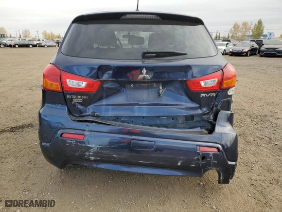 2011 Mitsubishi RVR SE with VIN JA4AJ3AU6BZ600261, listed as a Copart auction lot 75303434 with 179739 miles and Salvage Title. Bid and sale history available at carsss.com. Image 6.