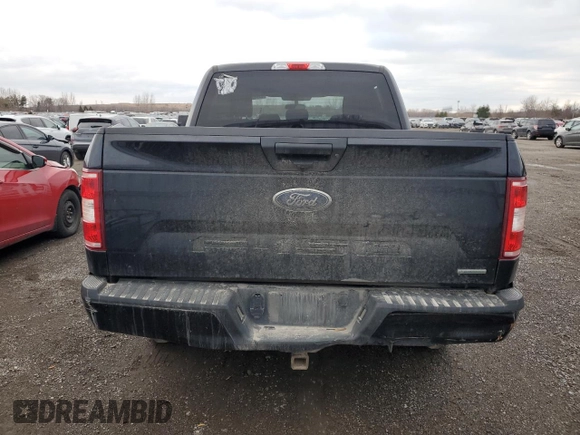 2019 Ford F-150 XL with VIN 1FTEW1EP3KFD47130, listed as a Copart auction lot 83993394 with 191,506 mi miles and Salvage Title. Bid and sale history available at carsss.com. Image 6.