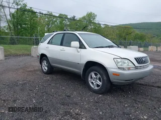 2001 Lexus RX 300 with VIN JTJHF10U310224517, listed as a IAAI auction lot 42201571 with 144,306 mi miles. Bid and sale history available at carsss.com. Image 1.