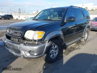 2004 Toyota Sequoia SR5 with VIN 5TDZT34A74S237767, listed as a IAAI auction lot 41499624 with 144,574 mi miles. Bid and sale history available at carsss.com. Image 17.