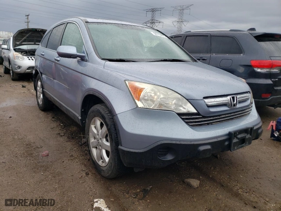 2008 Honda CR-V EX-L with VIN 5J6RE48718L028802, listed as a Copart auction lot 50779475 with 47,190 mi miles and Salvage Title. Bid and sale history available at carsss.com. Image 4.