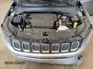 2020 Jeep Compass Limited with VIN 3C4NJCCB4LT194010, listed as a Copart auction lot 56884415 with 100,877 mi miles and Clean title. Bid and sale history available at DreamBid. Image 12.