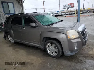 2010 GMC Terrain SLT-1 with VIN 2CTALFEW9A6285547, listed as a Copart auction lot 49255605 with 170,963 mi miles and Salvage Title. Bid and sale history available at carsss.com. Image 4.
