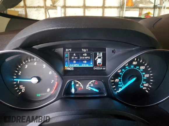 2015 Ford Escape SE with VIN 1FMCU9GXXFUB63549, listed as a Copart auction lot 48187765 with 40,554 mi miles and Salvage Title. Bid and sale history available at DreamBid. Image 9.