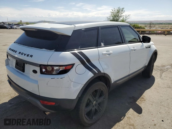 2012 Land Rover Range Rover Evoque Pure Premium with VIN SALVR2BG8CH655572, listed as a Copart auction lot 57293195 with 120,900 mi miles and Salvage title. Bid and sale history available at DreamBid. Image 3.