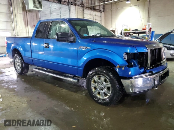 2010 Ford F-150 XL with VIN 1FTEX1E81AFC65403, listed as a Copart auction lot 46464375 with 205,244 mi miles and Clean Title. Bid and sale history available at carsss.com. Image 4.