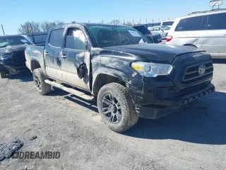 2021 Toyota Tacoma SR z VIN 5TFAX5GN3MX193613, wystawiony jako IAAI lot #41683912 z przebiegiem 48 979 mil mil oraz . Historia ofert i sprzedaży dostępna na DreamBid. Obrazek 1.