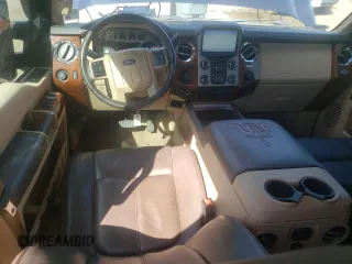 2015 Ford F-250 Lariat with VIN 1FT7W2BT6FED38675, listed as a Copart auction lot 62447735 with 119,441 mi miles and Salvage title. Bid and sale history available at DreamBid. Image 8.