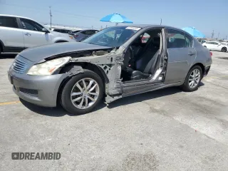 2008 Infiniti G35 Journey with VIN JNKBV61E38M209890, listed as a Copart auction lot 61869305 with Not provided miles and Salvage title. Bid and sale history available at DreamBid. Image 1.