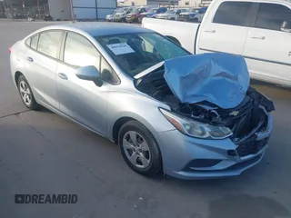 2018 Chevrolet Cruze LS with VIN 1G1BC5SM9J7124816, listed as a IAAI auction lot 41618050 with 159,664 mi miles and . Bid and sale history available at DreamBid. Image 1.