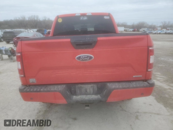 2019 Ford F-150 XL with VIN 1FTEW1EPXKKE14569, listed as a Copart auction lot 44367875 with 145,422 mi miles and Salvage Title. Bid and sale history available at carsss.com. Image 6.