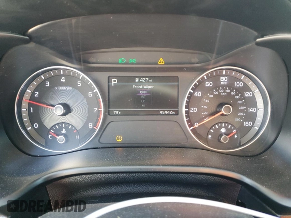 2022 Kia Forte LXS with VIN 3KPF24AD4NE495833, listed as a Copart auction lot 53064765 with 45,442 mi miles and Salvage Title. Bid and sale history available at carsss.com. Image 9.