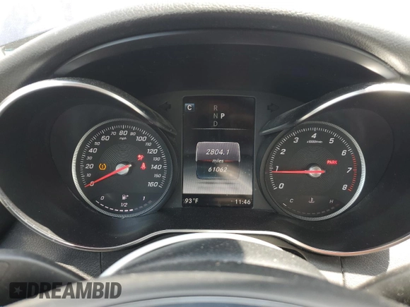 2018 Mercedes-Benz C 300 with VIN 55SWF4KB0JU272614, listed as a Copart auction lot 64769445 with 61,062 mi miles and Salvage title. Bid and sale history available at DreamBid. Image 9.