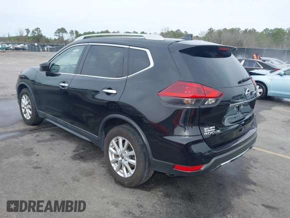 2020 Nissan Rogue SL with VIN 5N1AT2MT2LC756861, listed as a IAAI auction lot 41554142 with 93,365 mi miles. Bid and sale history available at carsss.com. Image 3.