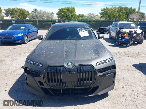 2023 BMW 7 Series 740i with VIN WBA23EH04PCN19544, listed as a IAAI auction lot 41752560 with 44,997 mi miles. Bid and sale history available at carsss.com. Image 12.