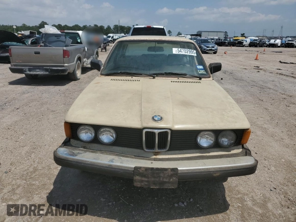1980 BMW 3 Series z VIN 7158766, wystawiony jako Copart lot #54702995 z przebiegiem 159 080 mil mil oraz Czysty tytuł • Clean title. Historia ofert i sprzedaży dostępna na DreamBid. Obrazek 5.